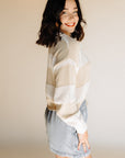 Ivory Stone Declan Sweater Top