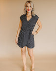 Black Meredith Playsuit