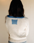 Taupe Blue Marie Cardigan