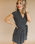 Black Meredith Playsuit