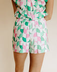 Green Becka Shorts