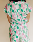 Green Becka Top