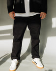Black Drill Waiter Pant