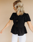 Black Peace Maker Top