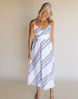 Blue & White Elora Dress