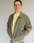 Sage Cord Utility Jacket