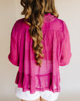 Dragonfruit Elodie Blouse