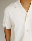 Ivory Geoffroy SS Knit Shirt
