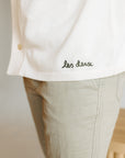 Ivory Geoffroy SS Knit Shirt