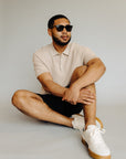 Oatmeal Kiko Sweater Polo
