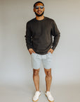 Vintage Black Classic Fleece Crew