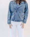 Washed Light Blue Maeg Jacket