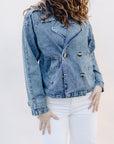 Washed Light Blue Maeg Jacket
