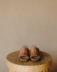 Tan Adapt Raffia Sandal