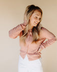 Rose Cotton Cami Cardigan