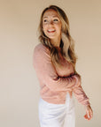 Rose Cotton Cami Cardigan