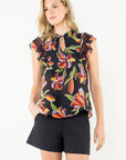 Sandra Floral Blouse