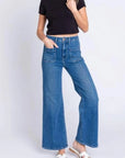 Medium High Rise Sailor Patch Pocket Jean