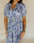 Blue Marguerite Foirella Dress