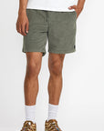 Sage Leaf Escape Elastic Cord Short