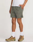 Sage Leaf Escape Elastic Cord Short