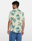 Light Khaki Botanical Button Up