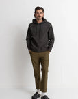 Vintage Black Classic Fleece Hood