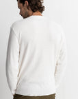 Vintage White Classic Waffle Knit