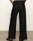 Black The Linen Marine Wide Leg