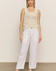Bleached White Relaxed Linen Arden