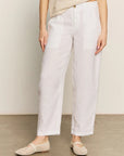 Bleached White Relaxed Linen Arden