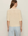 Macrame Tape Yarn Tee