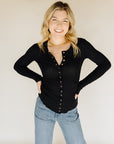 Black Going Places Cardigan