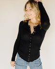 Black Going Places Cardigan