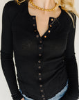 Black Going Places Cardigan