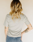 Heather Grey Adrianna Top