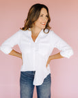 Optic White Riley Top