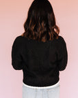 Black & White Stasia Sweater
