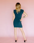 Teal Vallerie Dress