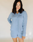 Bay Blue Beacon Airy Short