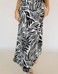 Black Serendipity Isla Leaf Skirt