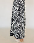Black Serendipity Isla Leaf Skirt