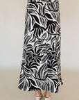 Black Serendipity Isla Leaf Skirt