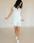 Ice Mint Soft Modal Half Zip Top