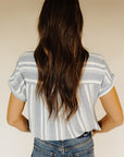 Ivory Blue Benny Shirt