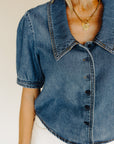 Blue Denim Christie Top