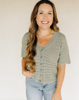 Mint Berkley Top