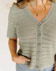 Mint Berkley Top