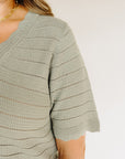 Mint Berkley Top
