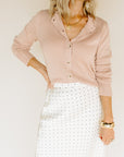 Blush Calm Cardigan